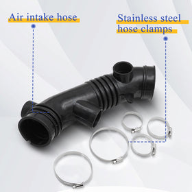 X4XZ clamps and hardware included with hose for easy installation