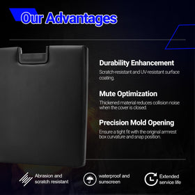 X4XZ console underside showing mounting points for easy installation
