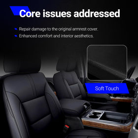 X4XZ console installed in truck cabin restoring interior appearance