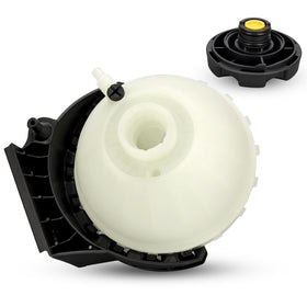 x4xz front view of coolant reservoir showing direct-fit mounting and improved reliability