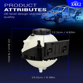 x4xz molded label with OE number confirming compatibility and part traceability