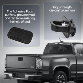 X4XZ DZ97903 anchor installed on truck bed side demonstrating added tie point