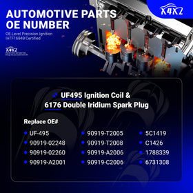 X4XZ engine bay after replacement showing cleaner ignition area and improved idle