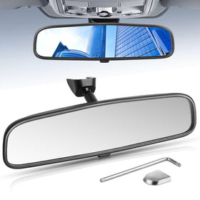 X4XZ front view of full 10.6-inch mirror for wider visibility