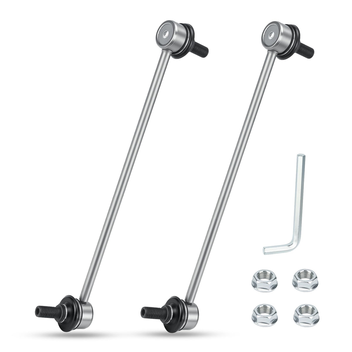 X4XZ front packaging showing direct-fit sway bar links and part number K750304 benefit: quick identification