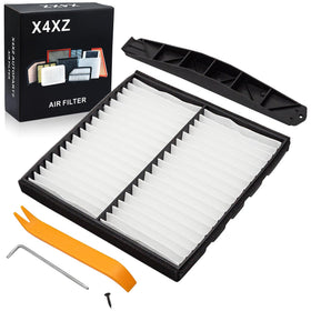 X4XZ front packaging showing filter and tool for easy identification