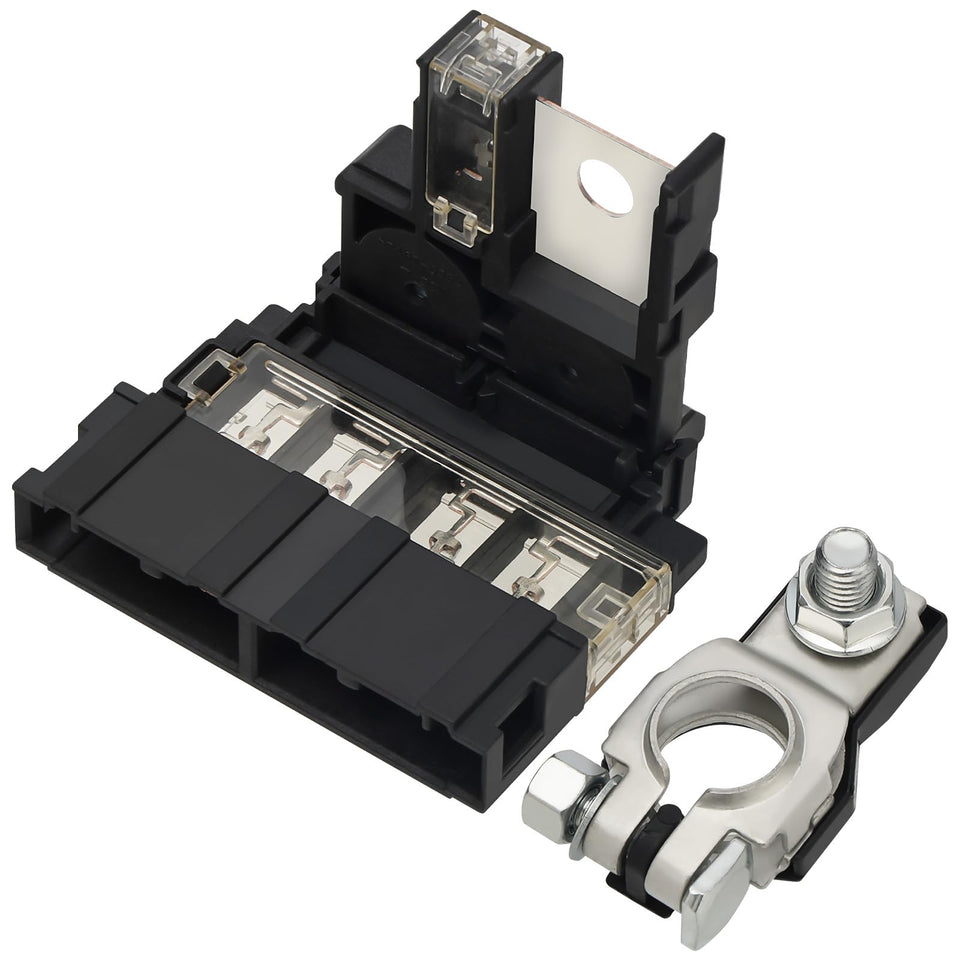X4XZ front view fuse holder showing terminal for easy OEM replacement