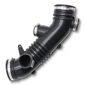 X4XZ front view of intake hose showing OE fit and secure connections