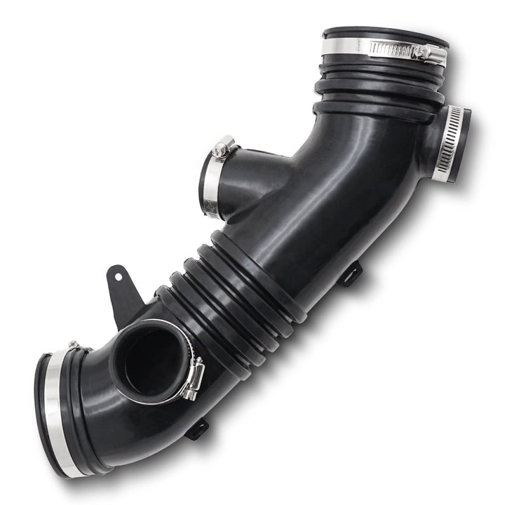 X4XZ front view of intake hose showing OE fit and secure connections
