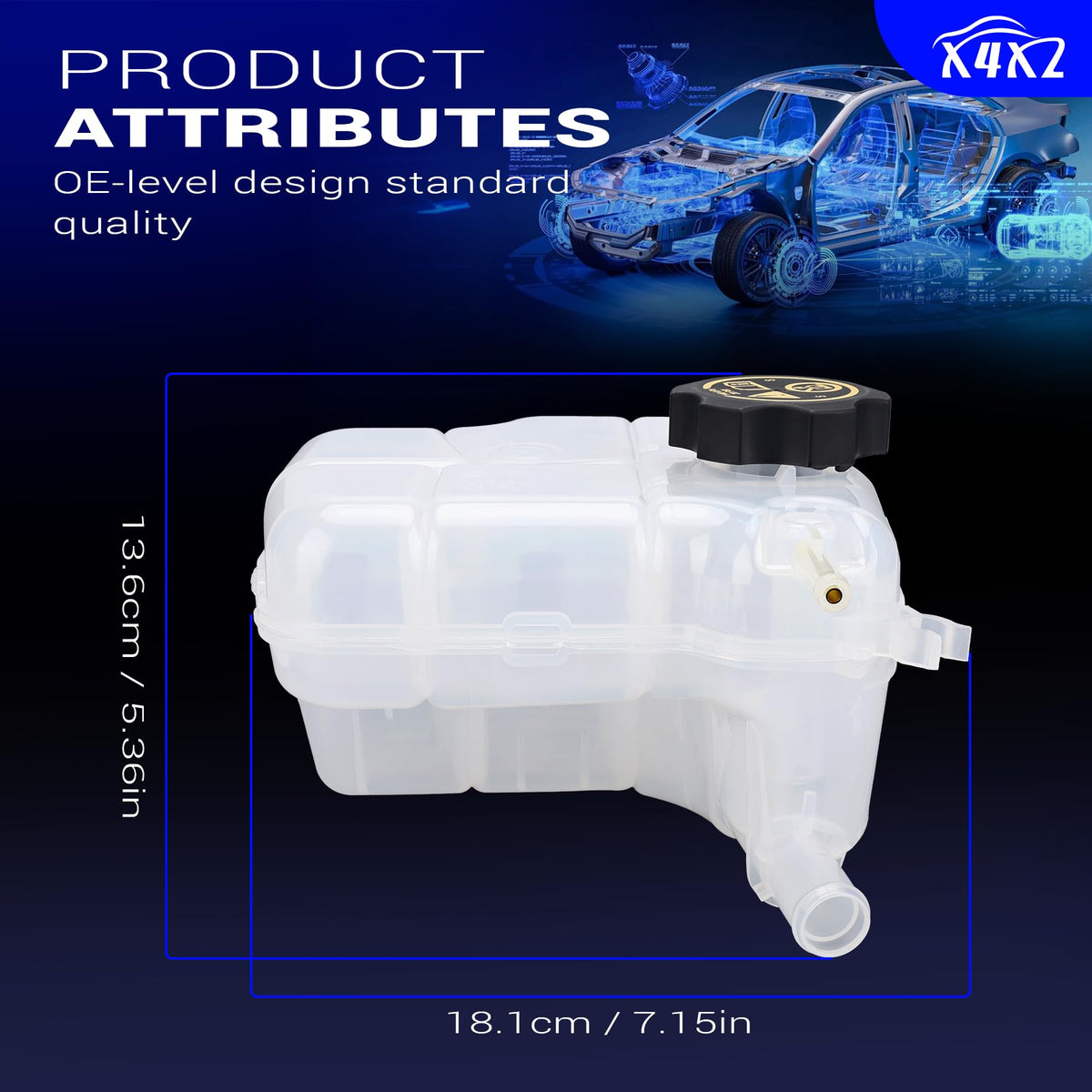 X4XZ hose connection point illustrating leak-free seal benefit