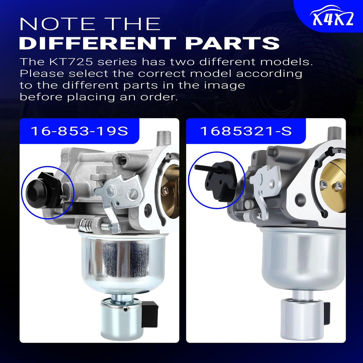 X4XZ installation hardware with clamps and screws for straightforward replacement
