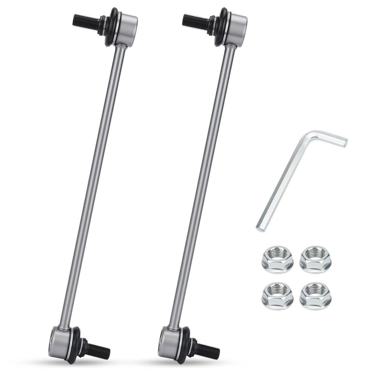 X4XZ sway bar link front packaging showing fitment and benefit of correct replacement