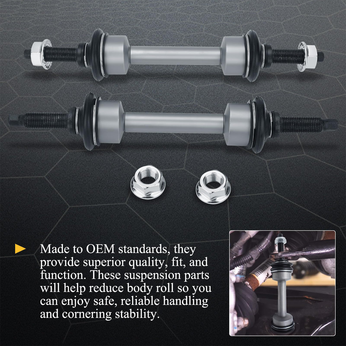 X4XZ installed on Ford F-150 front suspension demonstrating restored handling