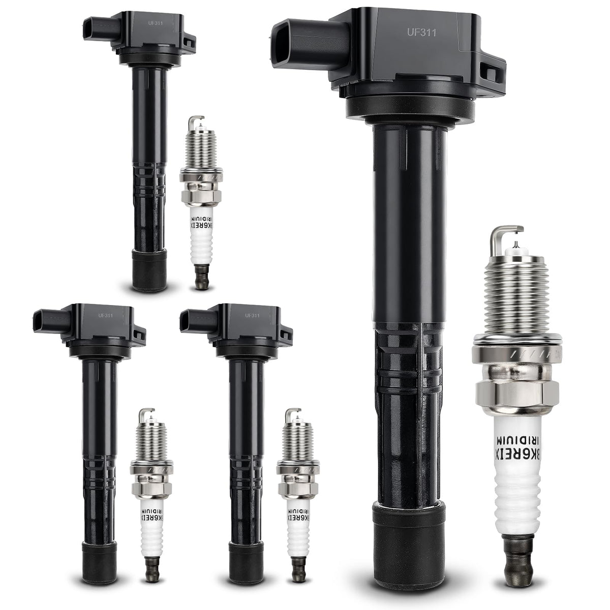 X4XZ kit front packaging showing coils and plugs benefits reliable replacement
