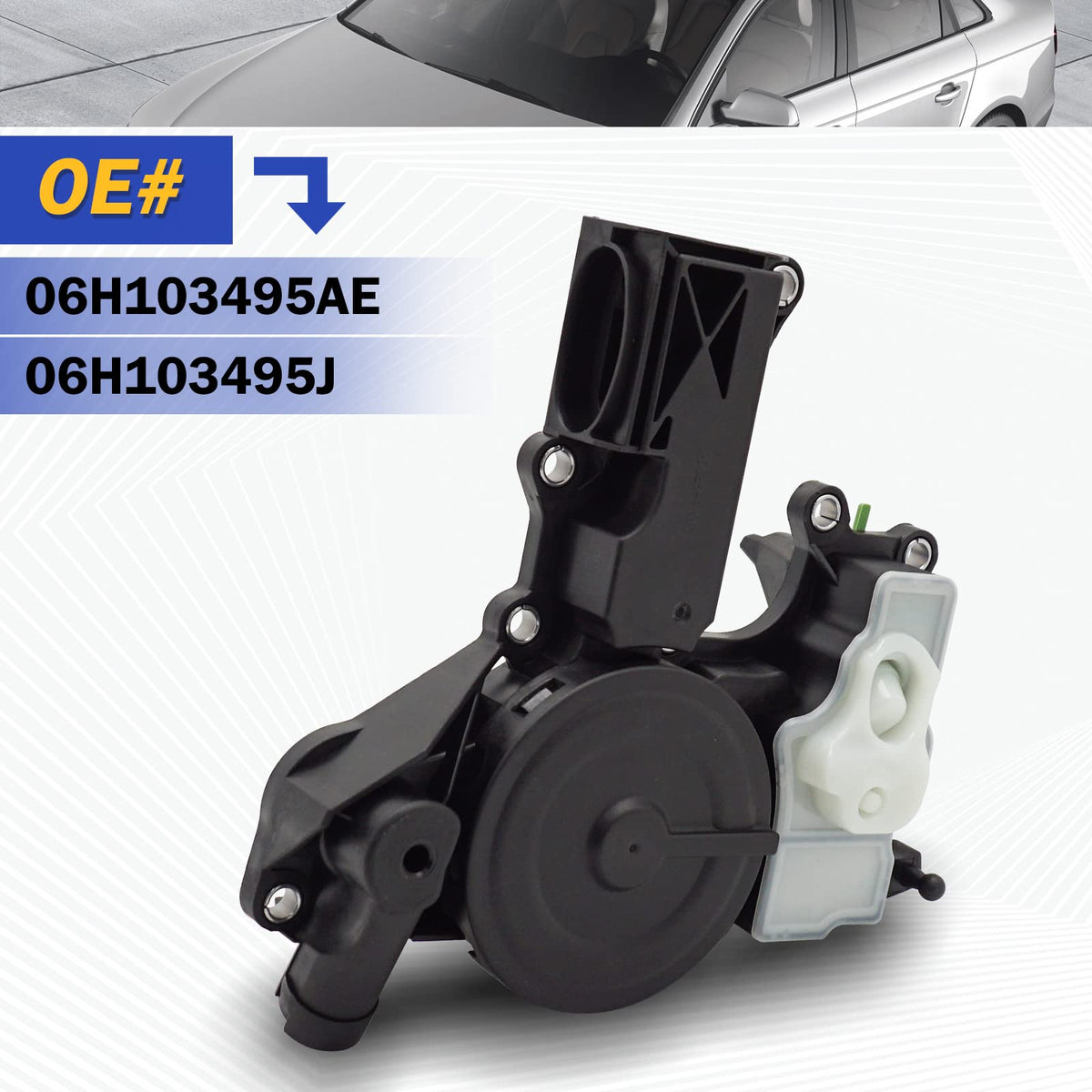 X4XZ unit label with OE number visible for correct part identification benefit