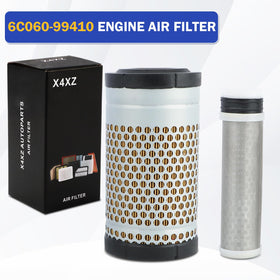 X4XZ lifestyle field equipment shot showing filters protecting working machinery