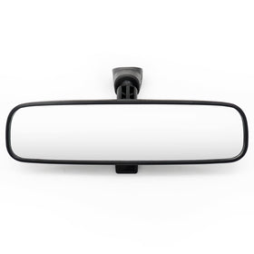 X4XZ front view of mirror showing full reflective surface and clean fit
