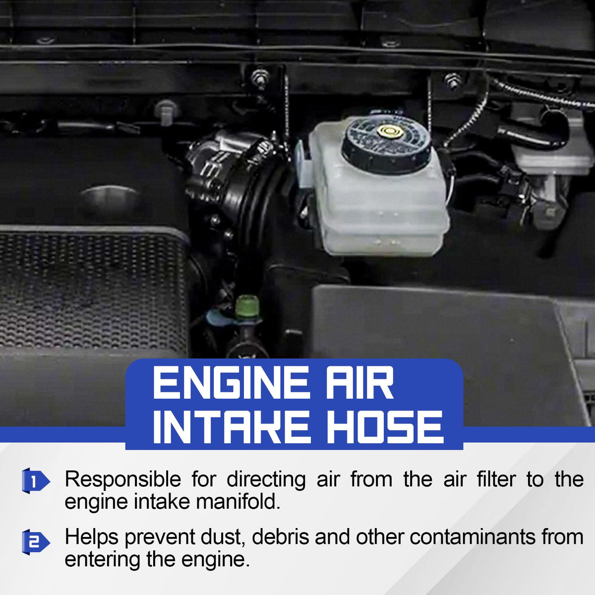 X4XZ mounted on engine demonstrating installed fit and restored airflow benefit