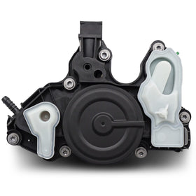 X4XZ oil separator front view showing mounting shape and OE fitment benefit