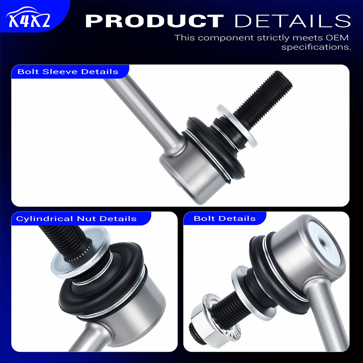 X4XZ pair side-by-side boxed ready for replacement and professional service