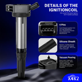 X4XZ product label with OE cross-reference for accurate compatibility confirmation