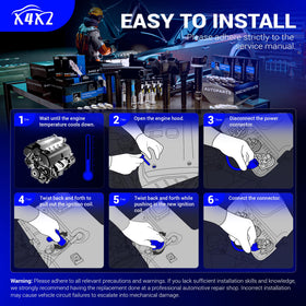 X4XZ product label and part numbers image aiding correct fit confirmation and purchase confidence