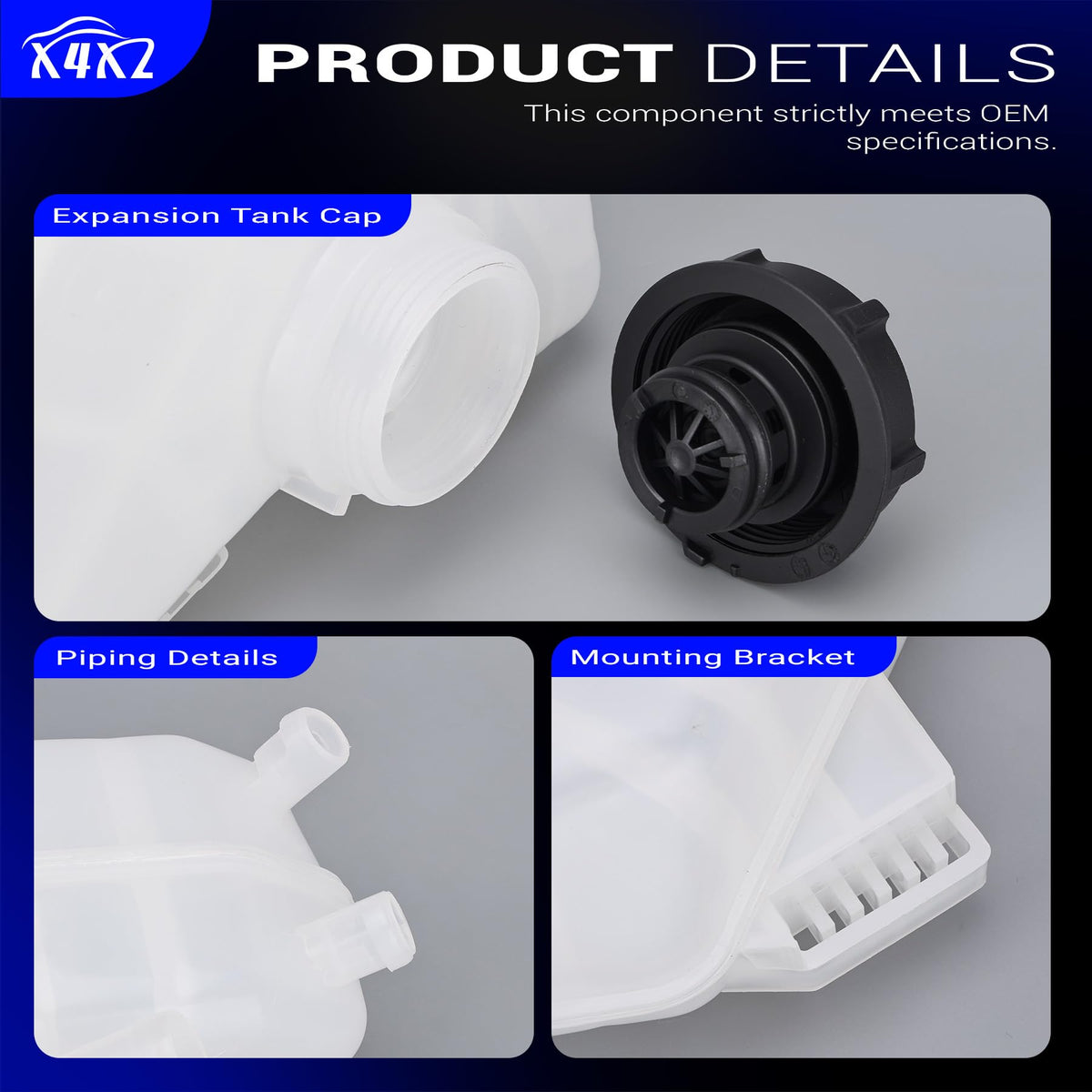 X4XZ reservoir texture close-up showing robust plastic construction benefit