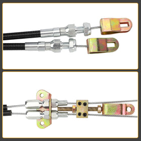 X4XZ cables beside measuring tape showing accurate 110-inch length