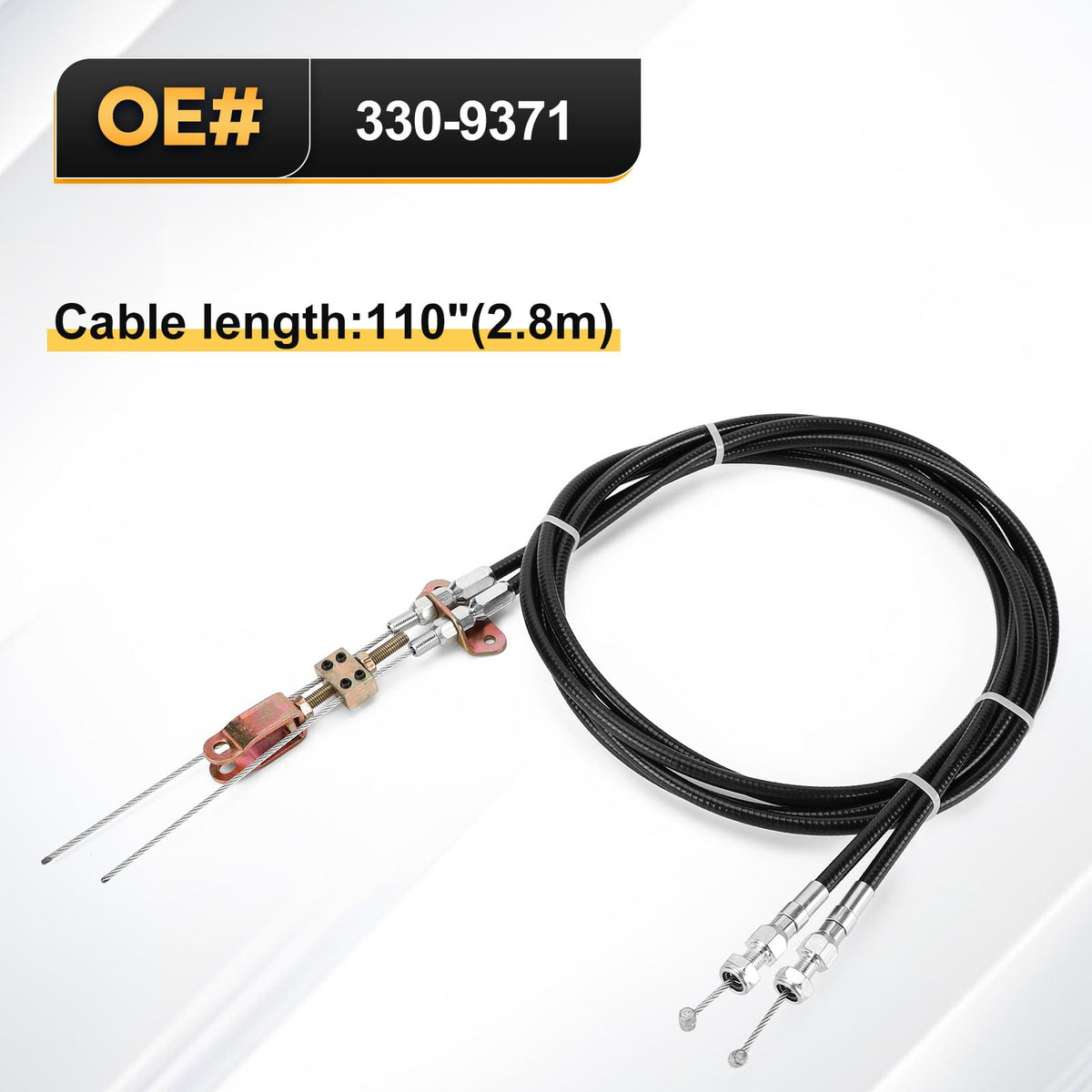 X4XZ cable sheath and adjuster detail highlighting easy adjustment