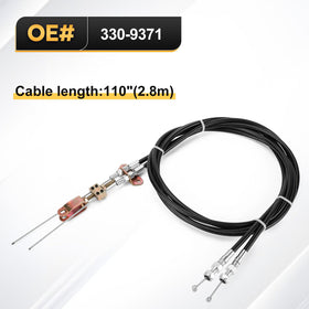 X4XZ cable sheath and adjuster detail highlighting easy adjustment