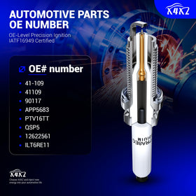 X4XZ spark plug thread and seat detail showing precise fit for reliable sealing