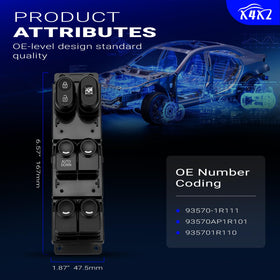 X4XZ switch in hand to show compact size and straightforward installation