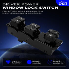 X4XZ switch installed in Hyundai Accent door panel restoring factory look