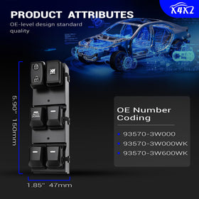 X4XZ beside ruler size comparison showing correct dimensions for straightforward replacement
