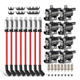X4XZ UF262 ignition coils front packaging shows complete kit benefit