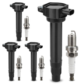 X4XZ ignition coil front view showing durable housing and reliable fit