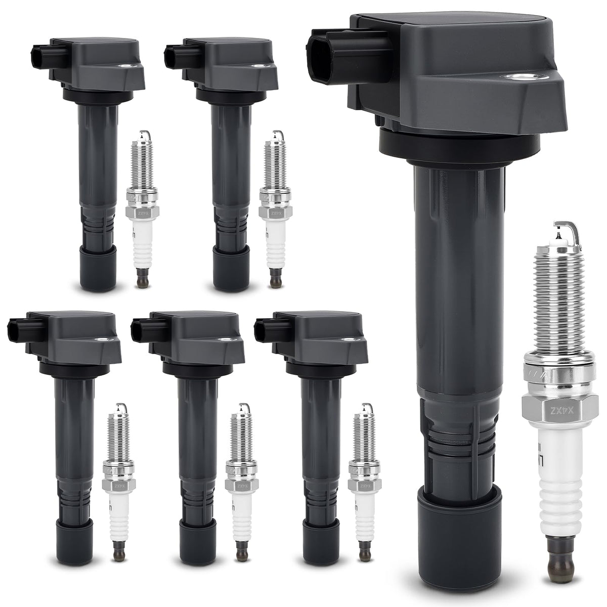 X4XZ UF624 ignition coil pack front view showing fitment and durability benefit