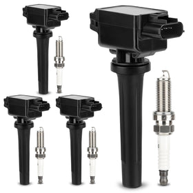 X4XZ front packaging showing full coil and spark plug kit benefits