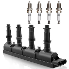 X4XZ UF669 ignition coil front view showing fitment and reliable connection