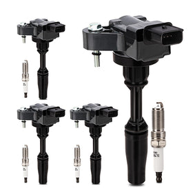 X4XZ ignition coil front view showing compact fit and reliable replacement