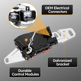 X4XZ wiring harness engaged for quick plug-and-play installation benefit