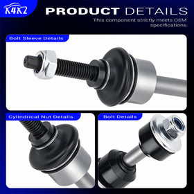 X4XZ wrench flats and Allen key view for easier installation and secure fit