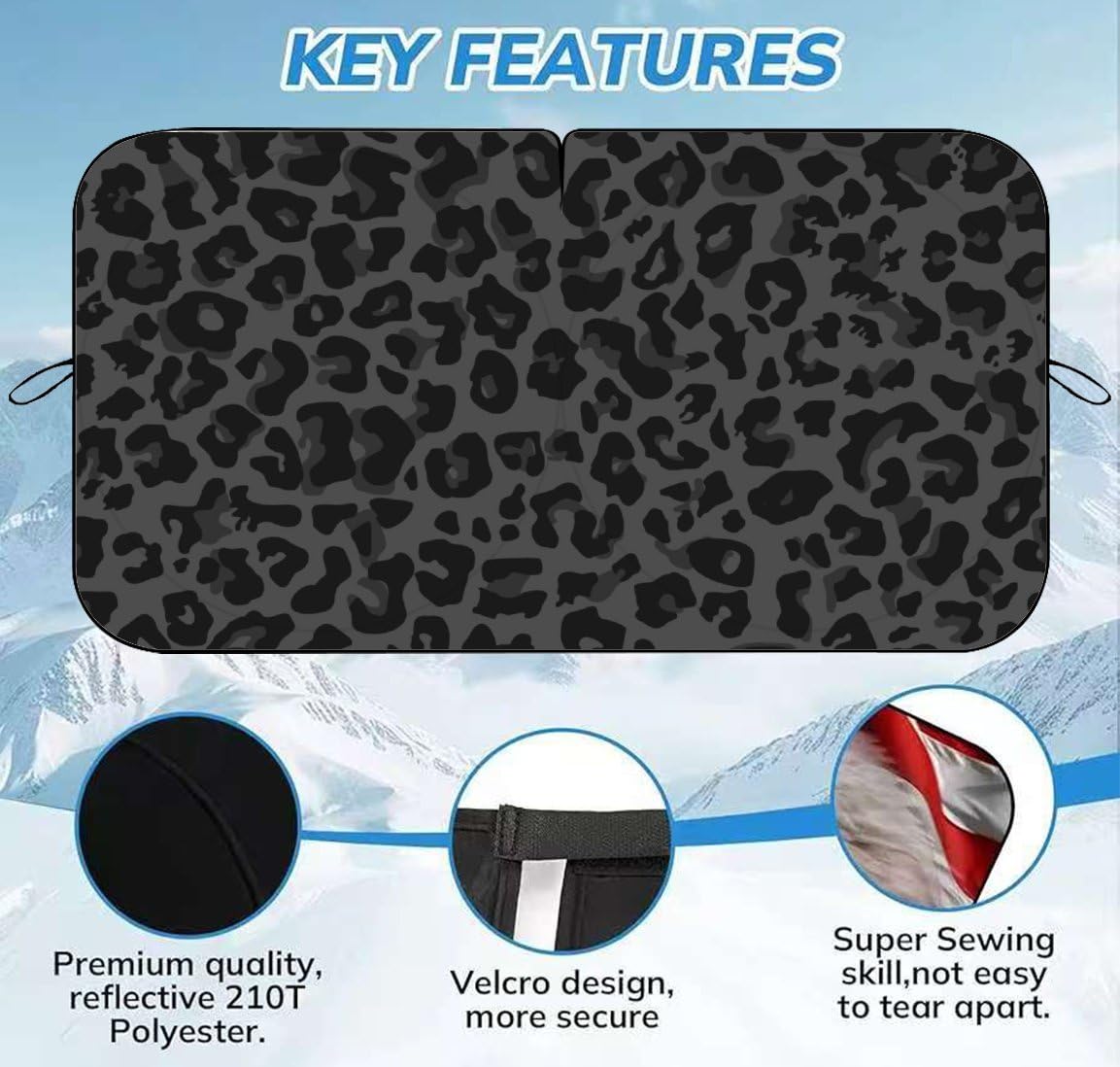 XAVOY installed on windshield protecting dashboard and steering wheel