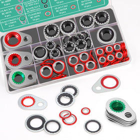 XBVV labeled gasket size cards inside case simplifying correct fit choice