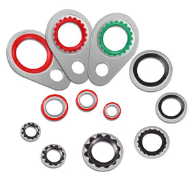 XBVV gasket beside a coin for scale showing compact sizes and fit clarity