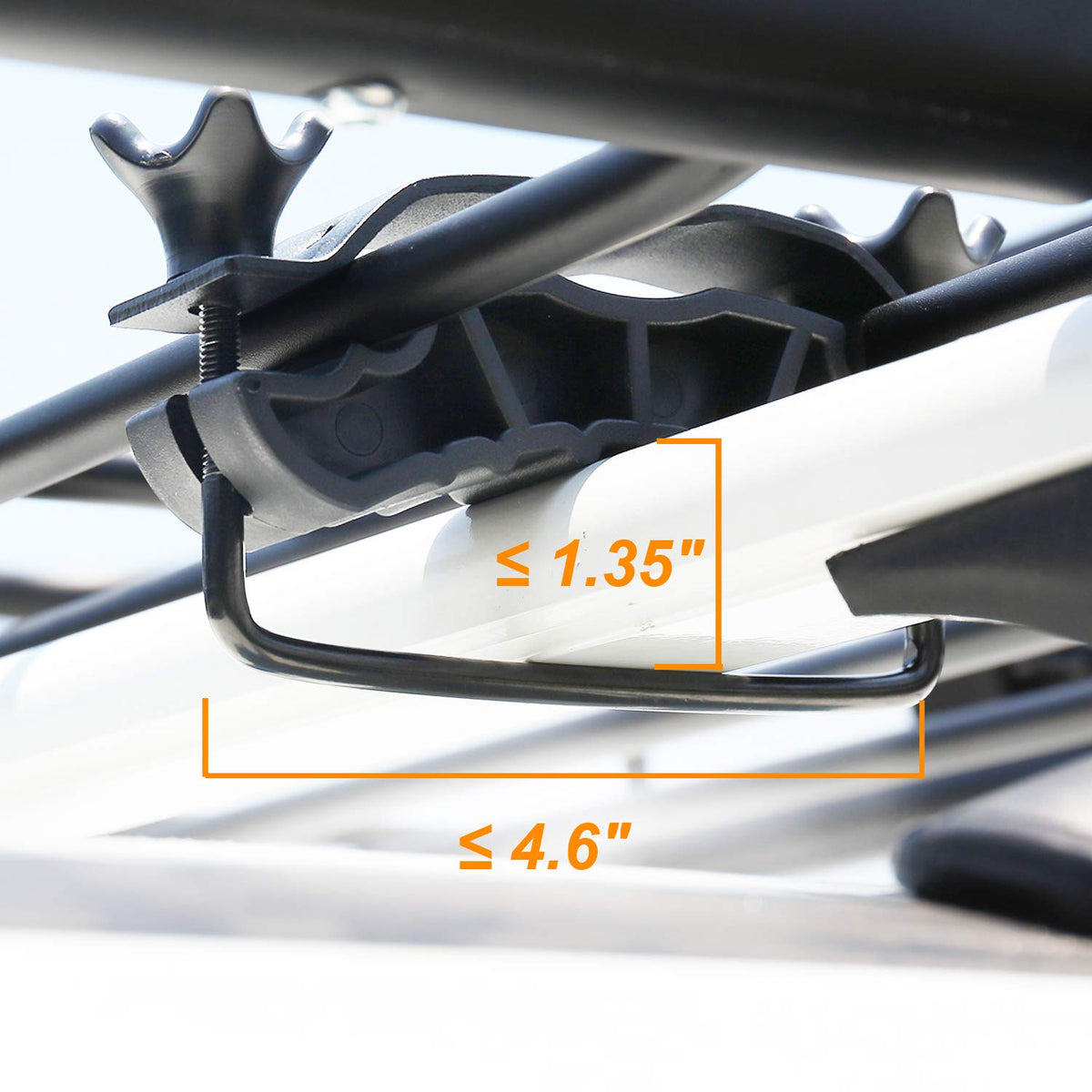 XCAR close-up of welded mesh base highlighting strength and secure load support