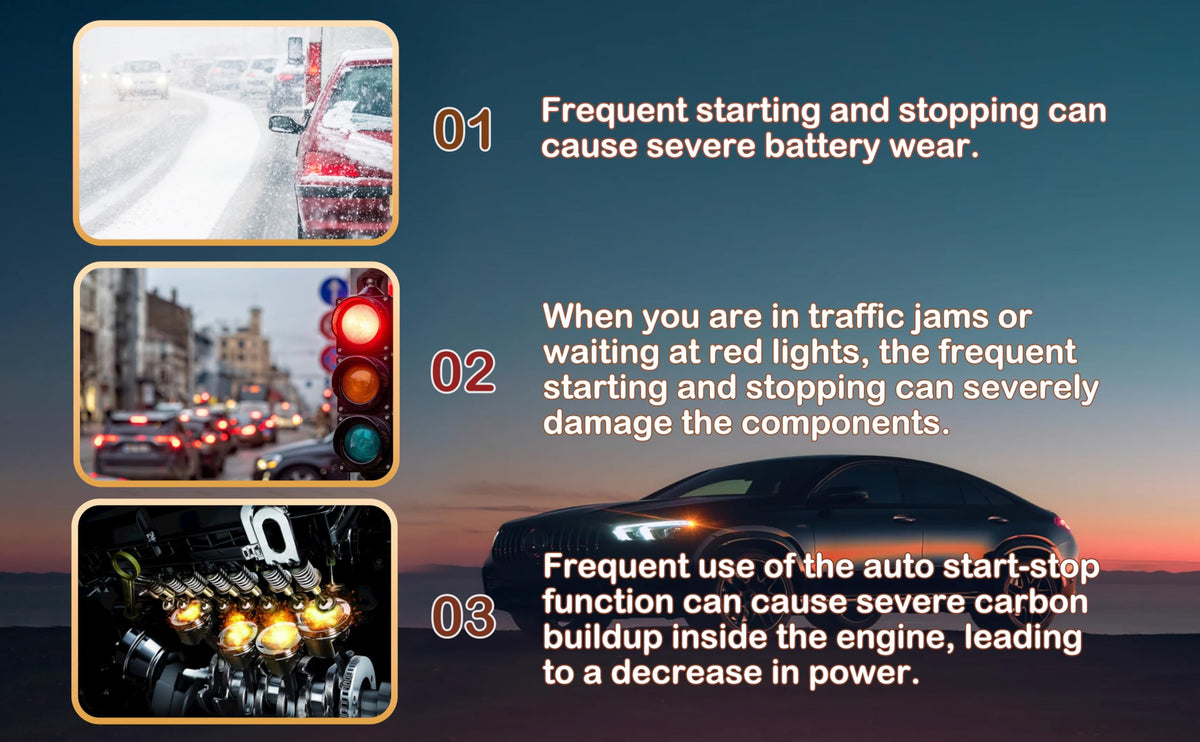 xcarpad dashboard A-OFF button lit red confirming default disable