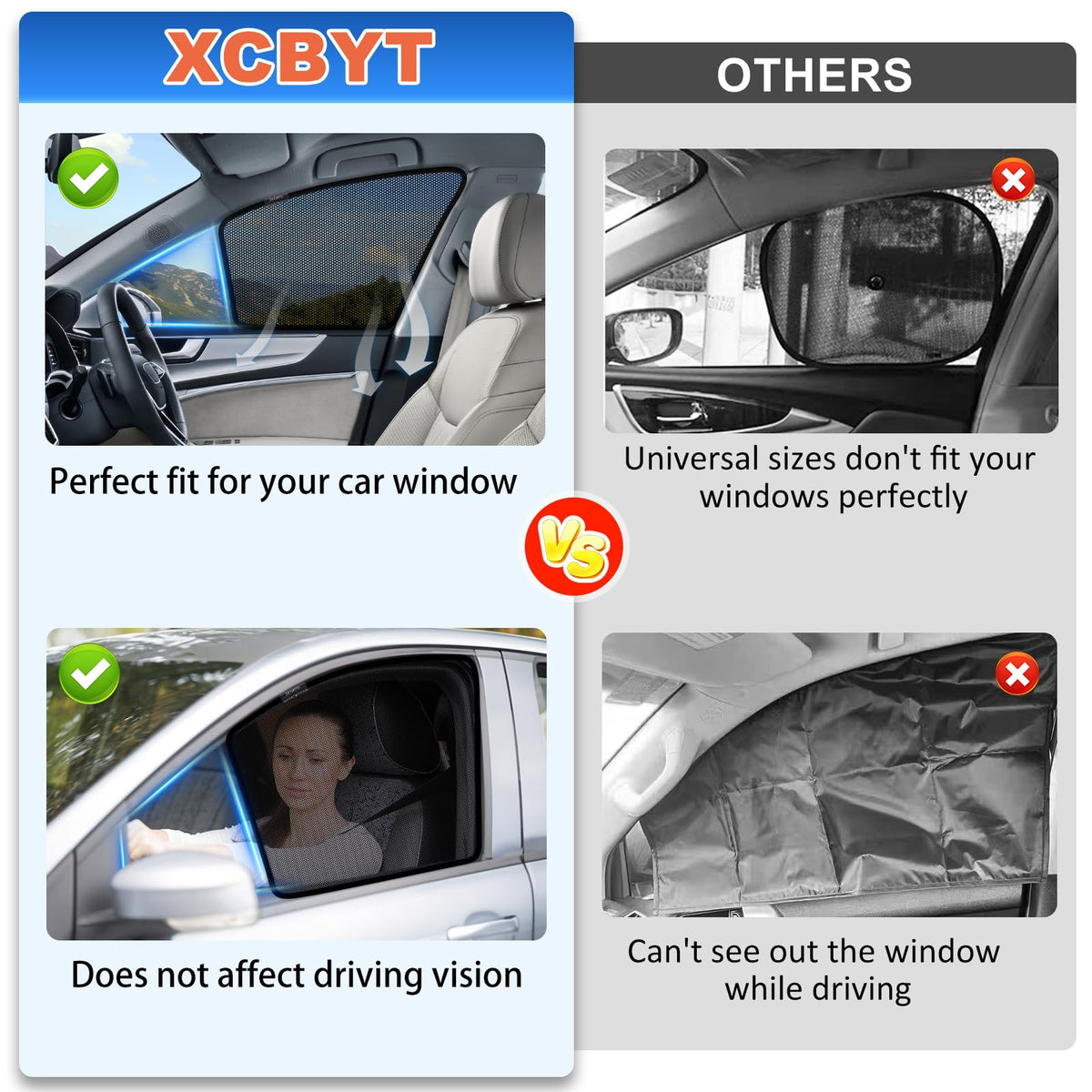 XCBYT magnetic edge detail highlighting secure attachment and easy install benefit