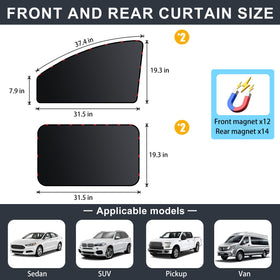 XCBYT folded flat for storage in trunk, compact convenient packing