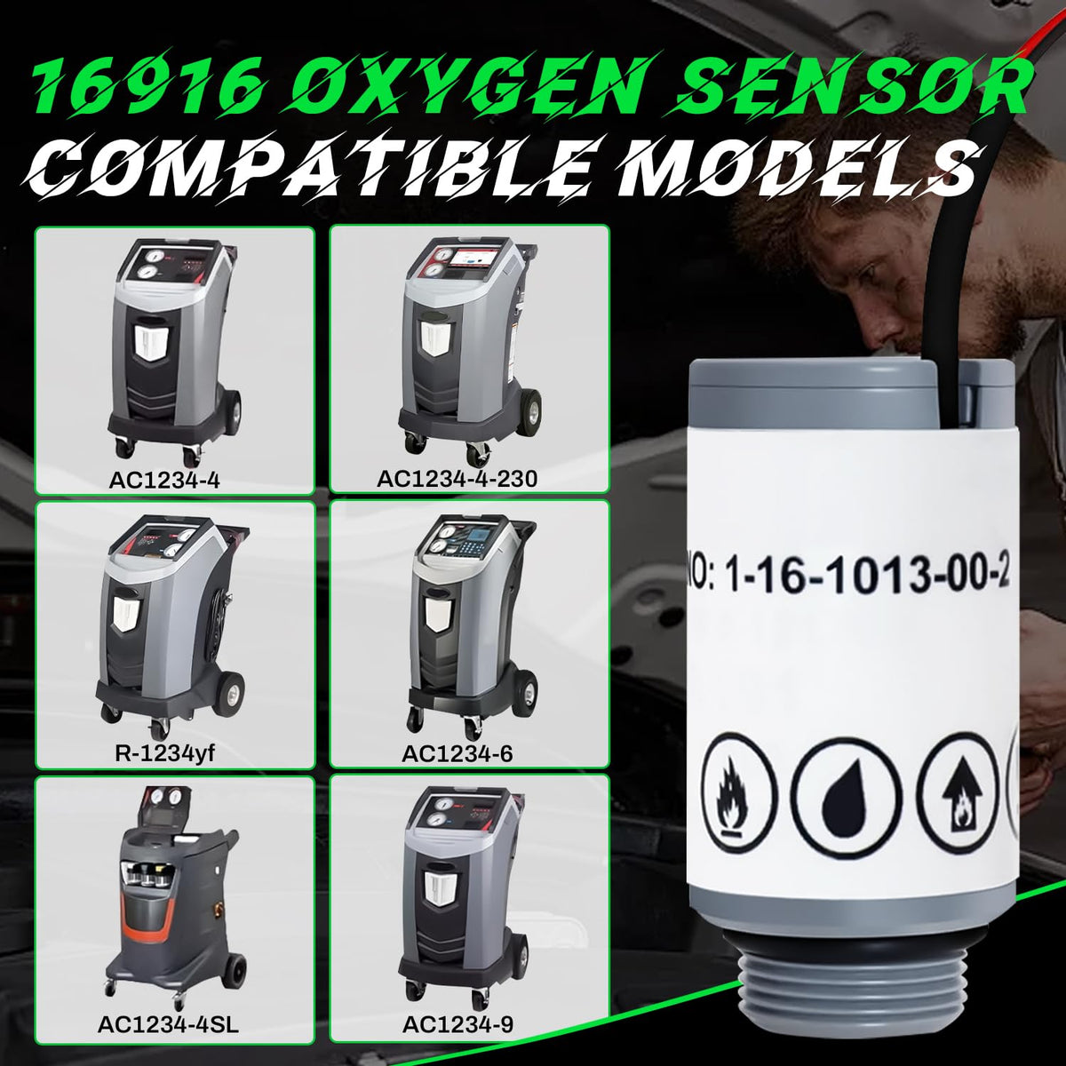 XDTIME 16916 installed in Robinair machine showing restored function benefit